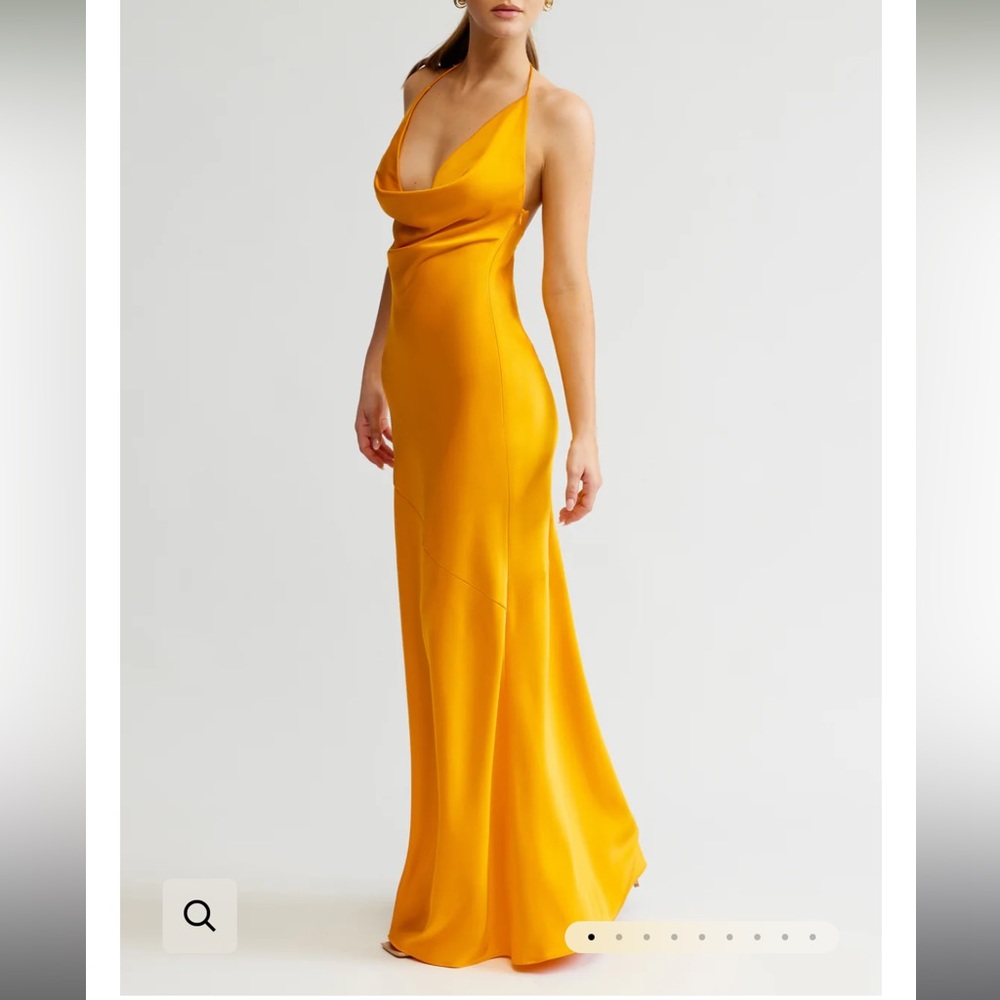 STUDIO LEXI FREYA DRESS - SAFFRON - Picture 2 of 4